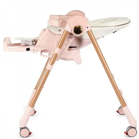 Стульчик для кормления Peg-Perego Prima Pappa Follow Me розовое золото IH01000000BL00