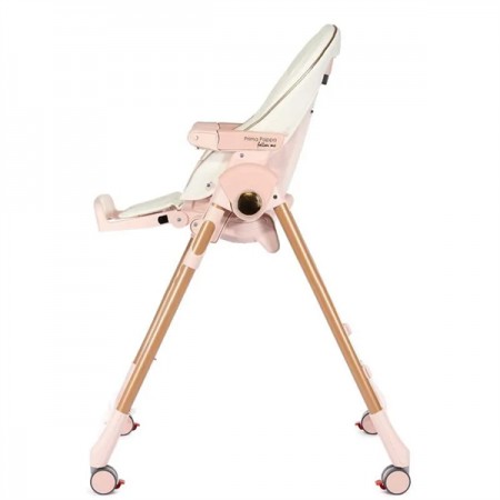 Стульчик для кормления Peg-Perego Prima Pappa Follow Me розовое золото IH01000000BL00