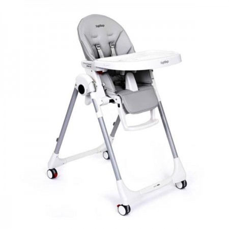Стільчик для годування Peg-Perego Prima Pappa Follow Me сірий IH01000000BL73 Стільчик для годування Peg-Perego Prima Pappa Follow Me сірий IH01000000BL73