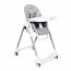 Стільчик для годування Peg-Perego Prima Pappa Follow Me сірий IH01000000BL73 Стільчик для годування Peg-Perego Prima Pappa Follow Me сірий IH01000000BL73