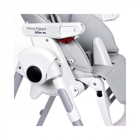 Стільчик для годування Peg-Perego Prima Pappa Follow Me сірий IH01000000BL73 Стільчик для годування Peg-Perego Prima Pappa Follow Me сірий IH01000000BL73