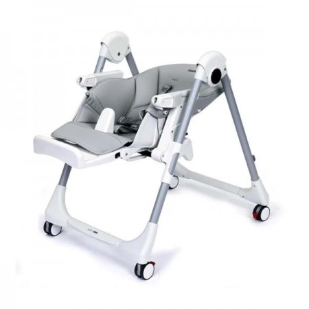 Стільчик для годування Peg-Perego Prima Pappa Follow Me сірий IH01000000BL73 Стільчик для годування Peg-Perego Prima Pappa Follow Me сірий IH01000000BL73