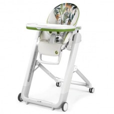 Стульчик для кормления Peg-Perego Siesta Follow Me с тропическим рисунком IH03000002BL00J Стульчик для кормления Peg-Perego Siesta Follow Me с тропическим рисунком IH03000002BL00J