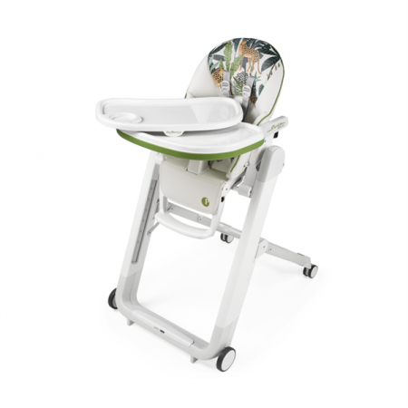 Стульчик для кормления Peg-Perego Siesta Follow Me с тропическим рисунком IH03000002BL00J