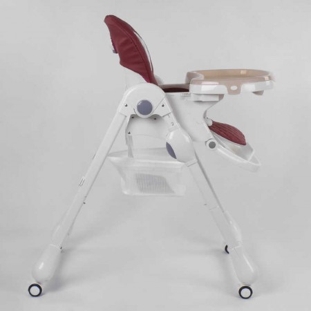 Стільчик для годування Toti W-22019 м'який PU, м'який вкладиш, 4 колеса, знімний столик, в коробці Стільчик для годування Toti W-22019 м'який PU, м'який вкладиш, 4 колеса, знімний столик, в коробці