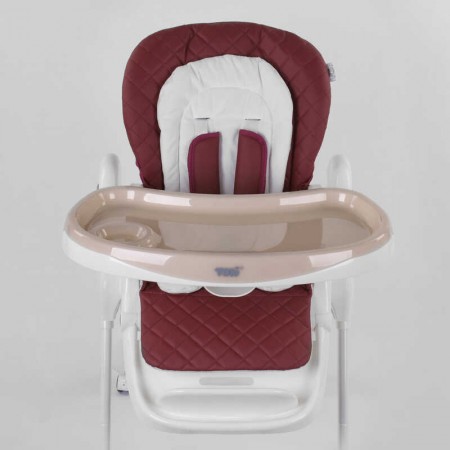 Стільчик для годування Toti W-22019 м'який PU, м'який вкладиш, 4 колеса, знімний столик, в коробці Стільчик для годування Toti W-22019 м'який PU, м'який вкладиш, 4 колеса, знімний столик, в коробці