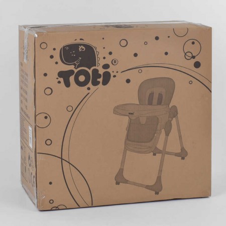 Стільчик для годування Toti W-56077 м'який PU, м'який вкладиш, 4 колеса, знімний столик, в коробці Стільчик для годування Toti W-56077 м'який PU, м'який вкладиш, 4 колеса, знімний столик, в коробці