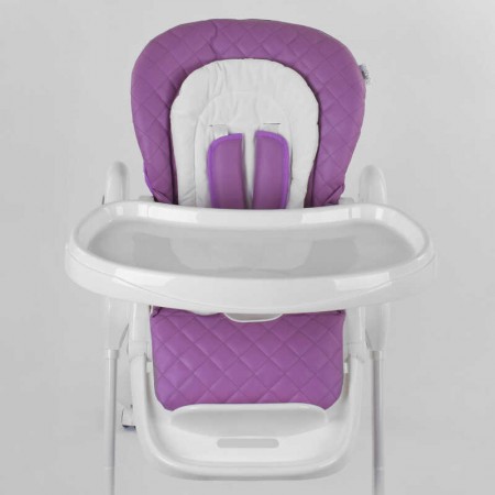 Стульчик для кормления Toti W-62005 мягкий PU, мягкий вкладыш, 4 колеса, съемный столик Стульчик для кормления Toti W-62005 мягкий PU, мягкий вкладыш, 4 колеса, съемный столик