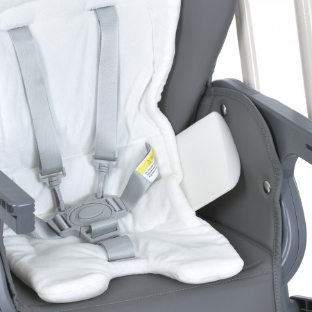 Стульчик-качели ME 1087-G SWAN Dark Gray 2в1, дуга з 3 іграшками, матрац, 5-точ. ремені, 4 колеса, екошкіра, сірий пласт., темн-сірий Стульчик-качели ME 1087-G SWAN Dark Gray 2в1, дуга з 3 іграшками, матрац, 5-точ. ремені, 4 колеса, екошкіра, сірий пласт., темн-сірий