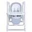 Стульчик-качели ME 1102 DEBUT Gentle Gray р/к,ел.прив.,для годув, 5точ.рем.,тайм,муз., св.сірий