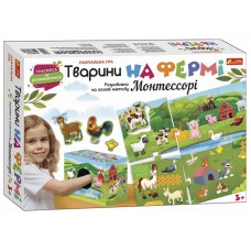 Животные на ферме Разработан на основе метода Монтессори Ranok Creative 10156012У 490416