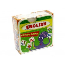 Умные карты, English ABC, 30 карточек, Crystal Book 9789669369642
