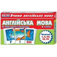 Набор карточек Английский язык Читаем C, G, CH, PH Ranok Creative 13140023А 273792
