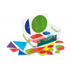 Набор Дроби на магнитах, Танграм, Vladi Toys VT5555-03 Набор Дроби на магнитах, Танграм, Vladi Toys VT5555-03