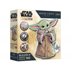 Пазл Trefl Wood Craft Star Wars Грога, 160 элементов 20185