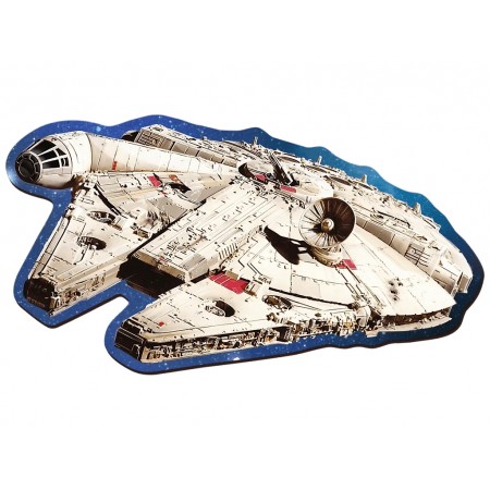 Дерев’яний пазл Trefl Wood Craft Star Wars Тисячолітній сокіл, 160 елементів 20189 Дерев’яний пазл Trefl Wood Craft Star Wars Тисячолітній сокіл, 160 елементів 20189