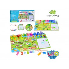 Дерев'яна іграшка Багатофункціональна дошка Tree Toys MD 0825