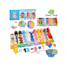 Дерев'яна іграшка Багатофункціональна дошка Tree Toys MD 0820