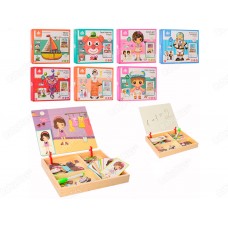 Деревянная игрушка Гардероб MD 2788