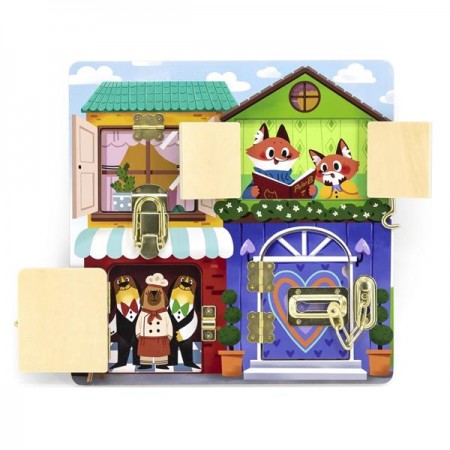 Бізіборд Viga Toys Будиночок