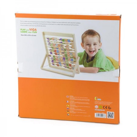 Деревянная игра Viga Toys Изучаем умножение Деревянная игра Viga Toys Изучаем умножение