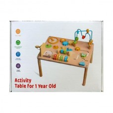 Деревянный бизиборд BabyToys MD 0791 с лабиринтом и шестернями Деревянный бизиборд BabyToys MD 0791 с лабиринтом и шестернями