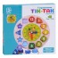 Дерев'яний годинник-вкладиш BabyToys зі шнурівкою