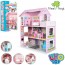 Деревянная игрушка Домик MD 1204 для куклы, 3этажа, 62-27-70см, мебель, в кор-ке