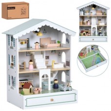 Кукольный домик BabyToys MD 1427 с мебелью и фигурками Кукольный домик BabyToys MD 1427 с мебелью и фигурками