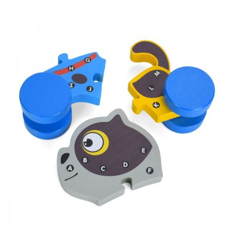 Дерев'яна каталка BabyToys MD 0754 тварина на колесах Дерев'яна каталка BabyToys MD 0754 тварина на колесах