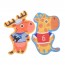 Дерев'яні пазли BabyToys MD 0765 транспорт тварини Дерев'яні пазли BabyToys MD 0765 транспорт тварини