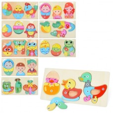 Деревянные пазлы BabyToy MD 1542 жизненный цикл