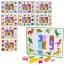 Деревянная игрушка Рамка-вкладыш MD 0783 10 фигур, цифры (1-9), математические знаки, 8 видов, в пакете, 30-22,5-1см