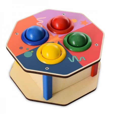 Деревянная игрушка Стукачка MD 1682 15-7,5см., молоточек, шарики 4шт, 6 видов, 1ящик-1вид, в кор-ке Деревянная игрушка Стукачка MD 1682 15-7,5см., молоточек, шарики 4шт, 6 видов, 1ящик-1вид, в кор-ке