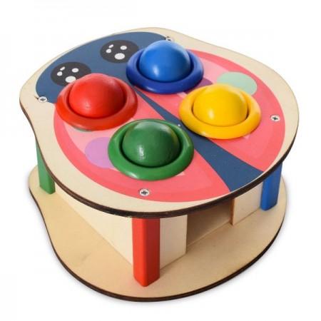 Деревянная игрушка Стукачка MD 1682 15-7,5см., молоточек, шарики 4шт, 6 видов, 1ящик-1вид, в кор-ке Деревянная игрушка Стукачка MD 1682 15-7,5см., молоточек, шарики 4шт, 6 видов, 1ящик-1вид, в кор-ке