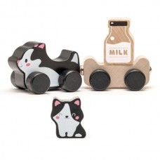 Деревянная игрушка "Веселые котята" Деревянная игрушка "Веселые котята"