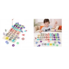 Логическая доска BabyToys 158065 деревянная магнитная с сортером Логическая доска BabyToys 158065 деревянная магнитная с сортером