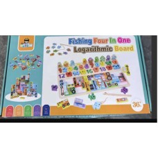 Логическая доска BabyToys магнитная деревянная с рыбалкой Логическая доска BabyToys магнитная деревянная с рыбалкой