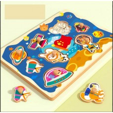 Логическая доска BabyToys деревянная развивающая игрушка Логическая доска BabyToys деревянная развивающая игрушка