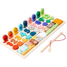 Деревянная доска-сортер BabyToys C 77142 магнитная с маркером Деревянная доска-сортер BabyToys C 77142 магнитная с маркером