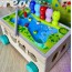 Дерев'яна каталка WToys 22995 логічна для дітей Дерев'яна каталка WToys 22995 логічна для дітей