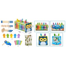 Деревянная логическая игра BabyToys от 2 лет разные цвета Деревянная логическая игра BabyToys от 2 лет разные цвета