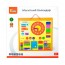Магнитный календарь Viga Toys с часами на украинском языке 50377U