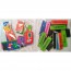 Магнитный календарь Viga Toys с часами на украинском языке 50377U