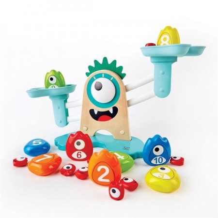 Набор Hape Весы Монстроматематика E0511 Набор Hape Весы Монстроматематика E0511