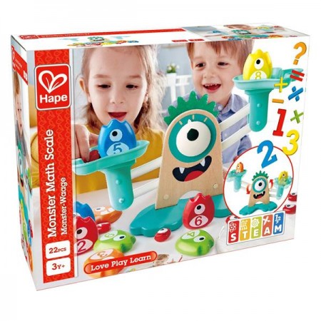 Набор Hape Весы Монстроматематика E0511 Набор Hape Весы Монстроматематика E0511