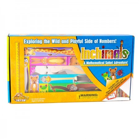 Набор для счета Fat Brain Toys Inchimals Зверята F038ML Набор для счета Fat Brain Toys Inchimals Зверята F038ML