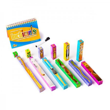 Набор для счета Fat Brain Toys Inchimals Зверята F038ML Набор для счета Fat Brain Toys Inchimals Зверята F038ML