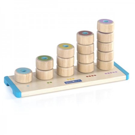 Набор для счета Guidecraft Manipulatives Логические столбики G6736 Набор для счета Guidecraft Manipulatives Логические столбики G6736