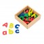 Набір магнітних букв Viga Toys Англійські великі та малі 52 шт.